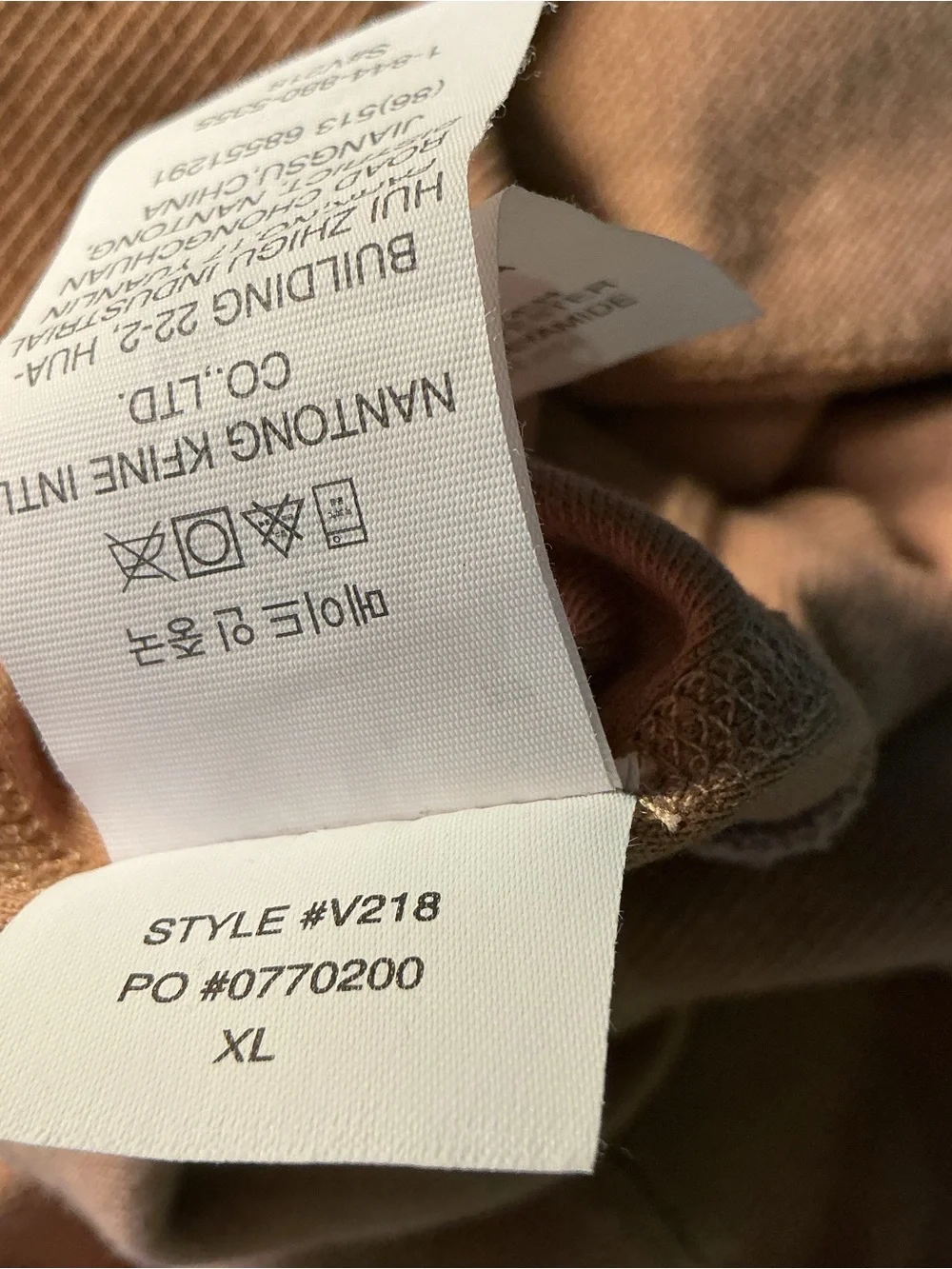 Vuori Men's Crewneck Sweater in Taupe Brown